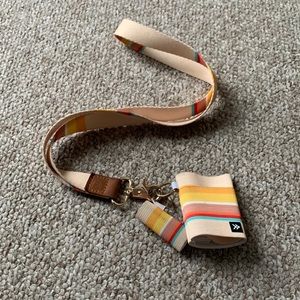 thread wallet with chapstick holder